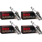 4 X Spark Plugs Bosch Copper Core For 1975-1977 RENAULT R12 L4-1.6L (for: Renault)
