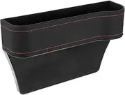 Car Seat Gap Filler Organizer Black Storage Box for Phones Sunglasses and Essentials Durable Easy to with Vehicles Console Accessory
