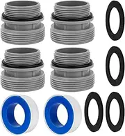 Pool Hose Connector, Sturdy Pool Adapter Fittings Pool Hose Adapters, Pool Adapter Fittings, Convenient Pool Pump Adapter Fittings for Filter Pumps, Saltwater Systems