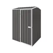 EnduraShed 1.5 x 1.5 x 2.27m Slate Grey Tall Gable Roof Garden Shed