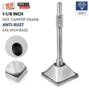 Jack Hammer Plate 1-1/8" Tamper Shank for Electric Demolition Concrete Breaker