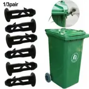Long Lasting Black Plastic Hinge Pins for 240L Wheelie Bins (1pc/6pcs)
