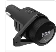 Scosche BTFREQ Bluetooth FM Transmitter Hands Free Car Kit w/ Dual USB ports ...