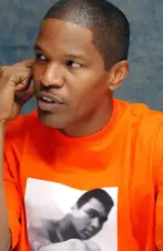Jamie Foxx at Ray P/C, Jamie Foxx Kerry Washington Regina King Tay- Old Photo 6
