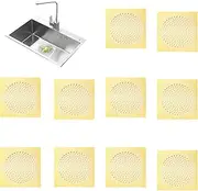 Drain Hair Catcher, Round Hair Drain Cover | Hair Stopper, Drain Strainer, Bathroom Accessories, Easy to Install for Bathroom, Tub, Kitchen Hoffti
