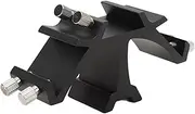 Astronomical Telescope Fixed Slots Rack Black, 3 Slots Full Metal Dovetail Mounting Bracket Base Triple Finder Scope Mount Bracket