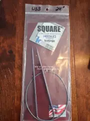 Square Circular Nnitting Needles Kollage US3 24"