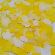 Party Decoration Banner 2.5cm 1000pcs Heart Shape Multicolor Paper Confetti Balloon Filler Table Decoration Engagement Event Party Supplies Wedding Disco Bachelorette Party Decor ( Color : M05 , Size