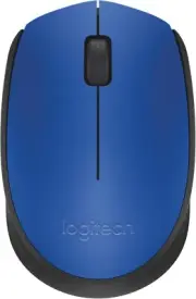 NEW Logitech M171 Wireless Mouse Blue 910-004656 USB Receiver Optical Tracking