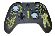 Silicone Cover For XBOX ONE Controller Skin Transformer Design Yellow + Grips
