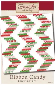 Quilt Pattern RIBBON CANDY Jelly Roll Friendly ANTLER QUILT DESIGNS Doug Leko