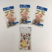 Disney Princess Snow White Seven Dwarfs Sticker Sheets Dimensional Sneezy