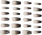 PENIKOKO Full Cover Nail Cut Set Manicure Nail Set Personal Care Glue-on Temporary Artificial Nails