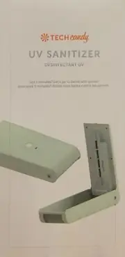 Tech Candy UV Light Phone Sanitizer Box, Disinfects Smartphones, Mint Green. NEW
