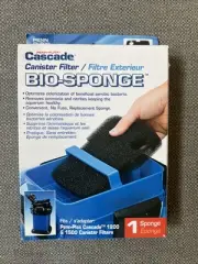 NEW Cascade Bio-Sponge *Fits Penn-Plax Cascade 1200&1500 Canister Filters