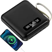 Portable Charger Bank | 5000 MAh Portable Charger Pack | Ultra-Light Fast Charging Digital Display | Charger Bank with Digital Display | Smart Phone Charger Bank | Laptop/Phone Bank | Powe-r Bank