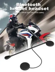 Motorcycle Helmet Headset Wireless Bluetooth 5.0 Headphone Speaker Hands-Free