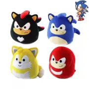 23cm/35cm Cute Tails Knuckles Small Big Soft Cushion Sonic Shadow Doll Plush Toy
