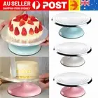 10'' Cake Turntable Aluminum Cake Revolving Stand Holder Cake Baking Decor Tool