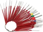 MAGICLULU 39Pcs Automotive Terminal Removal Tool Kit Durable Electrical Tool for Efficient Connector Pin Extraction Versatile Ejector Tools for Various Terminal