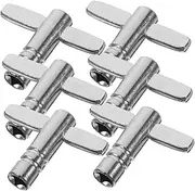 LOLIPPYY 6Pcs Drum Keys Set Shaped Drum Tuning Regulators Durable and Smooth Finish