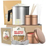 Soy Candle Making Kit for Adults & Kids, Candle Making Supplies, DIY Candle M...