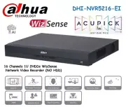 Dahua DHI-NVR5216-E Dahua 16CH 2HDD 1U NETWORK VIDEO RECORDER (NO HDD)