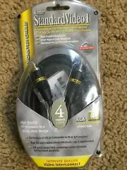 Monster 4-Meter(13.1')StandardVideo1 RCA Video Interconnect Cable.NEW in Package
