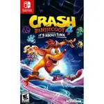 【全新未拆】任天堂 SWITCH NS 袋狼大進擊4 時空之旅 CRASH BANDICOOT 4 英文版 台中