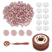 Wax Seal Kit, 300 Wax Beads, Candles, Rose Gold