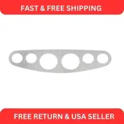 6 Gauge Universal Dash Insert, 3-3/8 Inch, Black Wrinkle