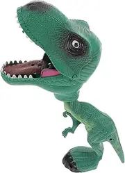 Cartoon Dinosaur Hand Puppet for Interactive Educational with Sound Light Engaging Role Play Dinosaur Model Present for Ages