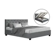 Dorilla Storage Queen Bed Frame Grey