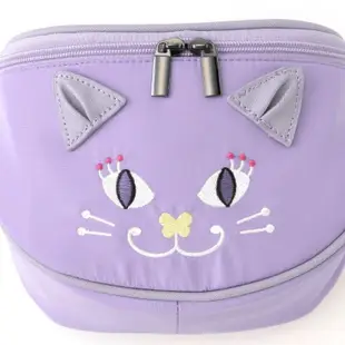 ✈️日本代購ANNA SUI mini 🇯🇵 15週年紀念款 品牌經典貓臉刺繡 櫻桃內襯 單肩包/斜背包/隨身包 兩色