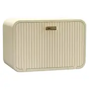 Tissue Box Cover Wall Mounted 2 in 1 Waterproof Tissue Holder Dispenser Box Cover for Bathroom Milky White