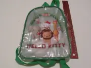 SANRIO HELLO KITTY JUNGLE THEME PLASTIC BACKPACK 2002 VINTAGE NWOT