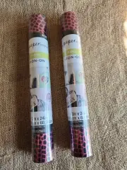 The Paper Studio Foil Iron-On 12x24 Pink Animal Print 2018067, NEW 2 Rolls