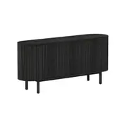 Melita 1.6m Sideboard Unit - Full Black