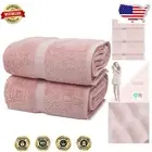 Premium Quality Pink Turkish Bath Sheets 35''x70'' - Safe, Stylish, and Durable