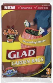 Garden and Clean up Bags, Super Sized and Strong Yard Bags with Drawstring Closu