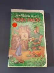 Walt Disney ROBIN HOOD BLACK DIAMOND VHS SEALED CLAMSHELL
