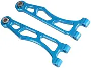 Front Upper Arms Suspensions Arms 1/16 RC Car Accessories Modification Parts Sturdy High Performance for Scy 16104 16102, Blue