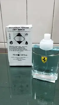 在飛比找Yahoo!奇摩拍賣優惠-FERRARI 法拉利 氫元素 男性淡香水 75ml tes