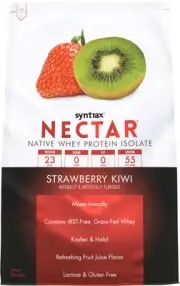 Nutrition Nectar, 100% Whey Isolate Protein Powder, Refreshing Fruit Juice Fl...