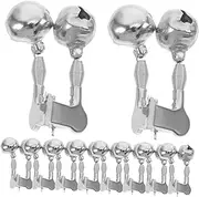 Dual Alert Fishing Rod Bells Pc Set Sea Rod Accessories Fish Bite Alarm Bell Stainless Steel Construction