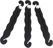 CRILSTYLEO 3pcs Pearl Hair Bun Maker Elegant Lazy Hair Curler for Effortless Updos and Stylish Buns Lightweight and Easy to Use for Women
