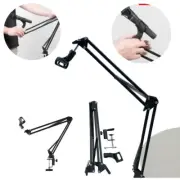 Universal Desk Cantilever Microphone Stand Foldable Adjustable Tripod MIC Holder