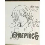 ☆海賊專賣店☆日本帶回☆尾田榮一朗 親筆簽名畫 簽名板 獨一無二 ONE PIECE 海賊王 航海王 周刊少年 香吉士