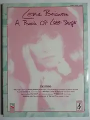 new/old stock LESLIE BRICUSSE A BOOK OF LOVE SONGS Songbook Sheet Music book
