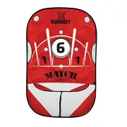 Summit Australian Rules Handball Target AFL Footy Football - Red